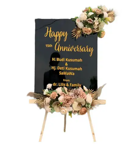 Papan Bunga Akrilik Kawali